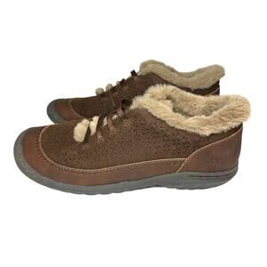 JBU by Jambu Brie Slip-On Comfort Shoes Womens Size 7.5 M Brown Memory Foam